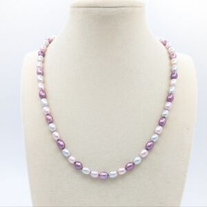 Imperial Pearl Syndicate 925 18" Multicolor Cultured Pearl Necklace